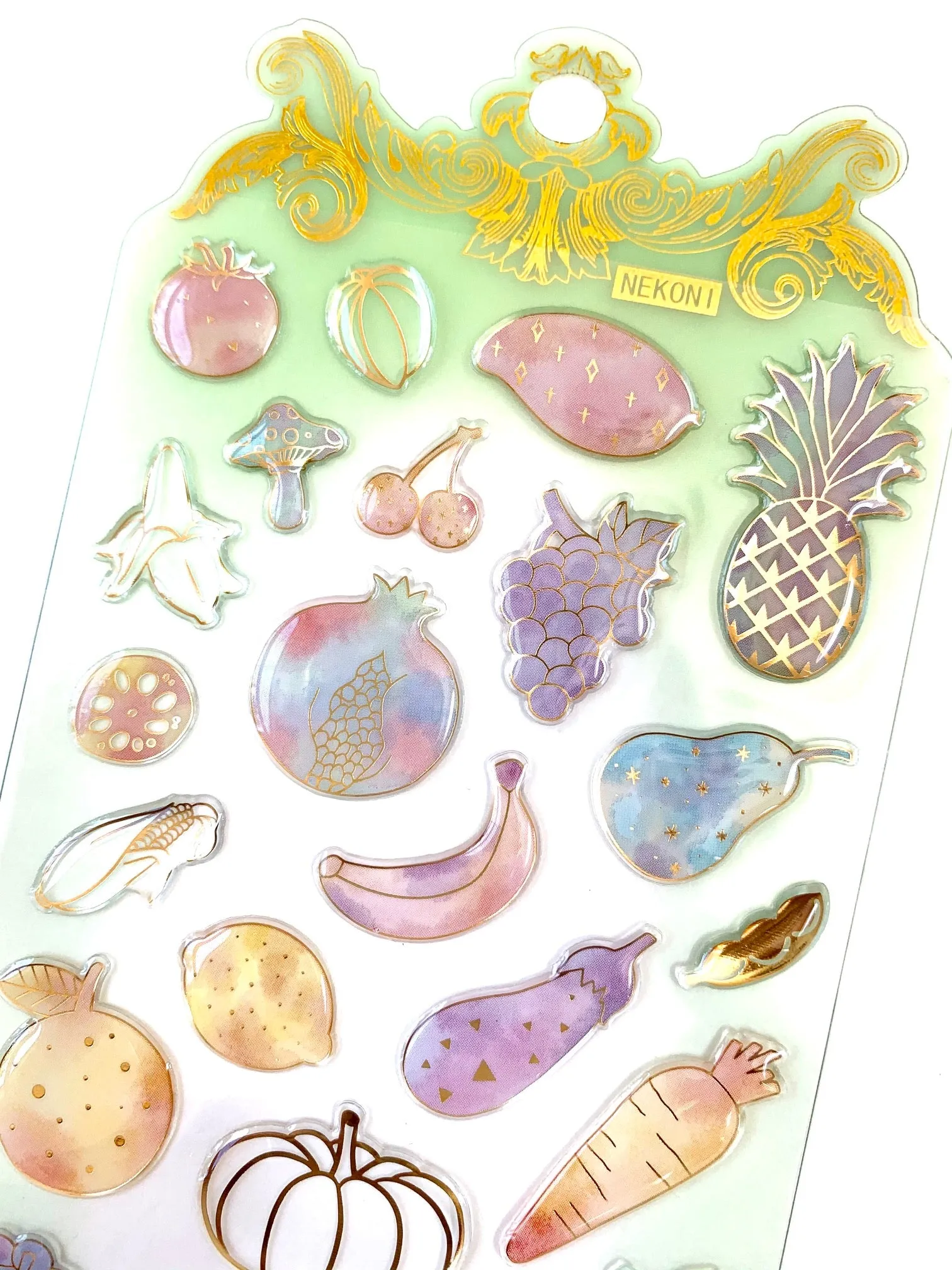 50669 FRUIT CRYSTAL GEL STICKER-10