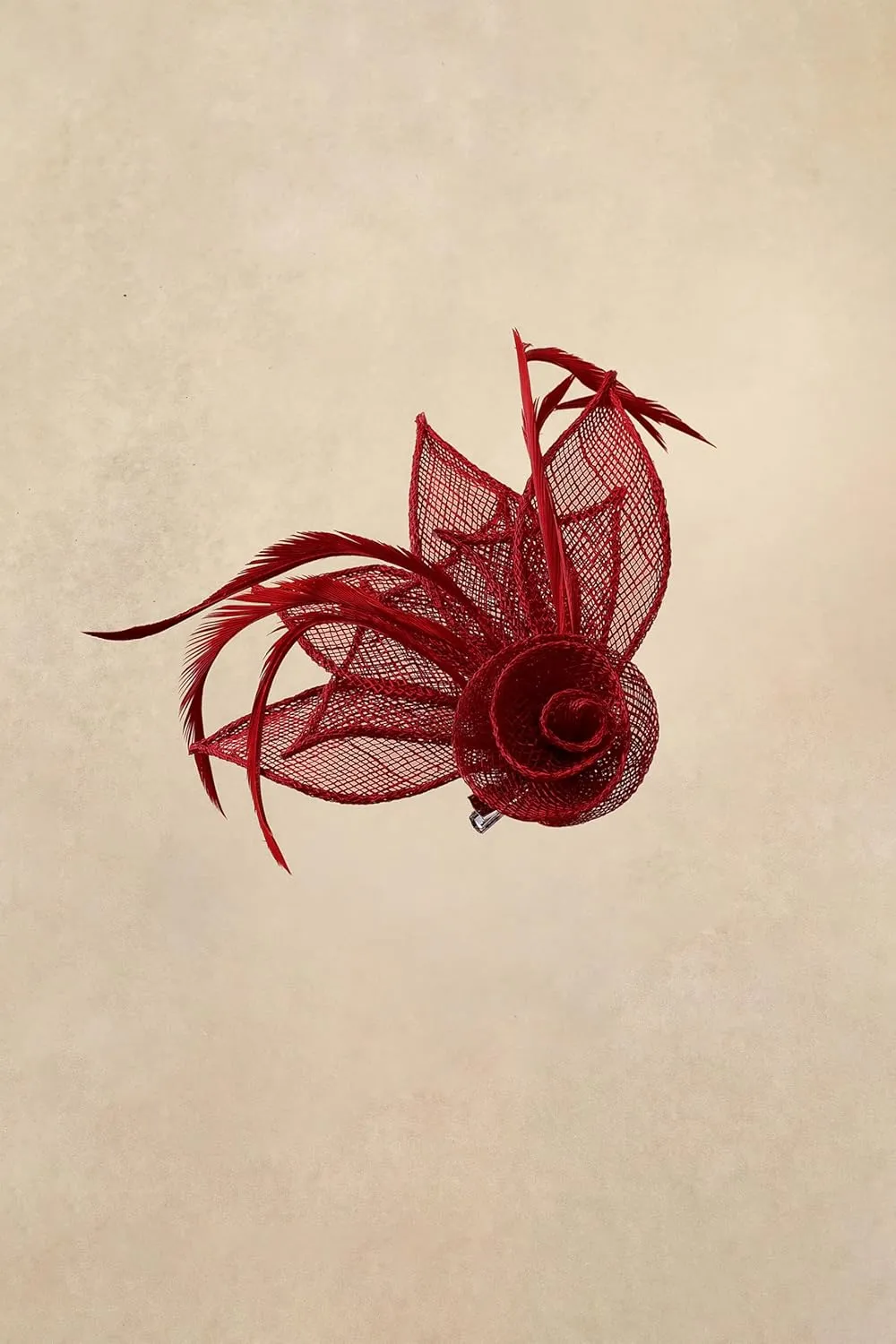 BABEYOND Fascinators Hats for Women - Tea Party Hat Kentucky Fascinator Derby Feather Flower Hair Clip Bridal Wedding
