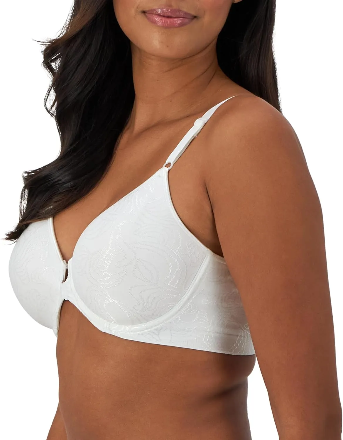 Bali Women's Underwire Shaping Bra, Comfort Revolution T-shirt Bra, Front-close Bra