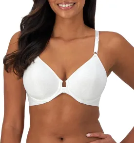 Bali Women's Underwire Shaping Bra, Comfort Revolution T-shirt Bra, Front-close Bra