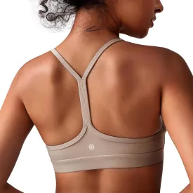 BAYDI Clouduxi Y Back Sports Bras for Women - Light Support Racerback Yoga Bra, A-C Cups