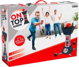 Buffalo Games - On Top Ball Toss - Action Oriented Target Game - Unique Scoring System - Competative Play Indoor and Outdoor