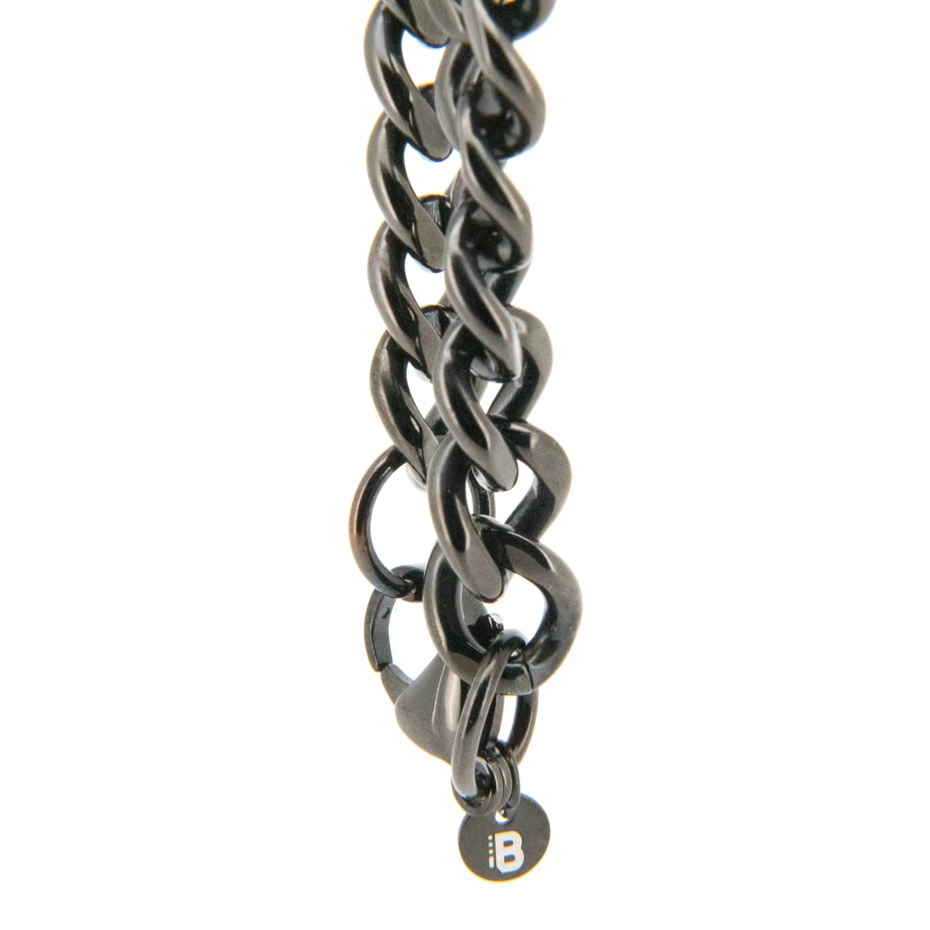 Constantino Black Cuban Chain Bracelet