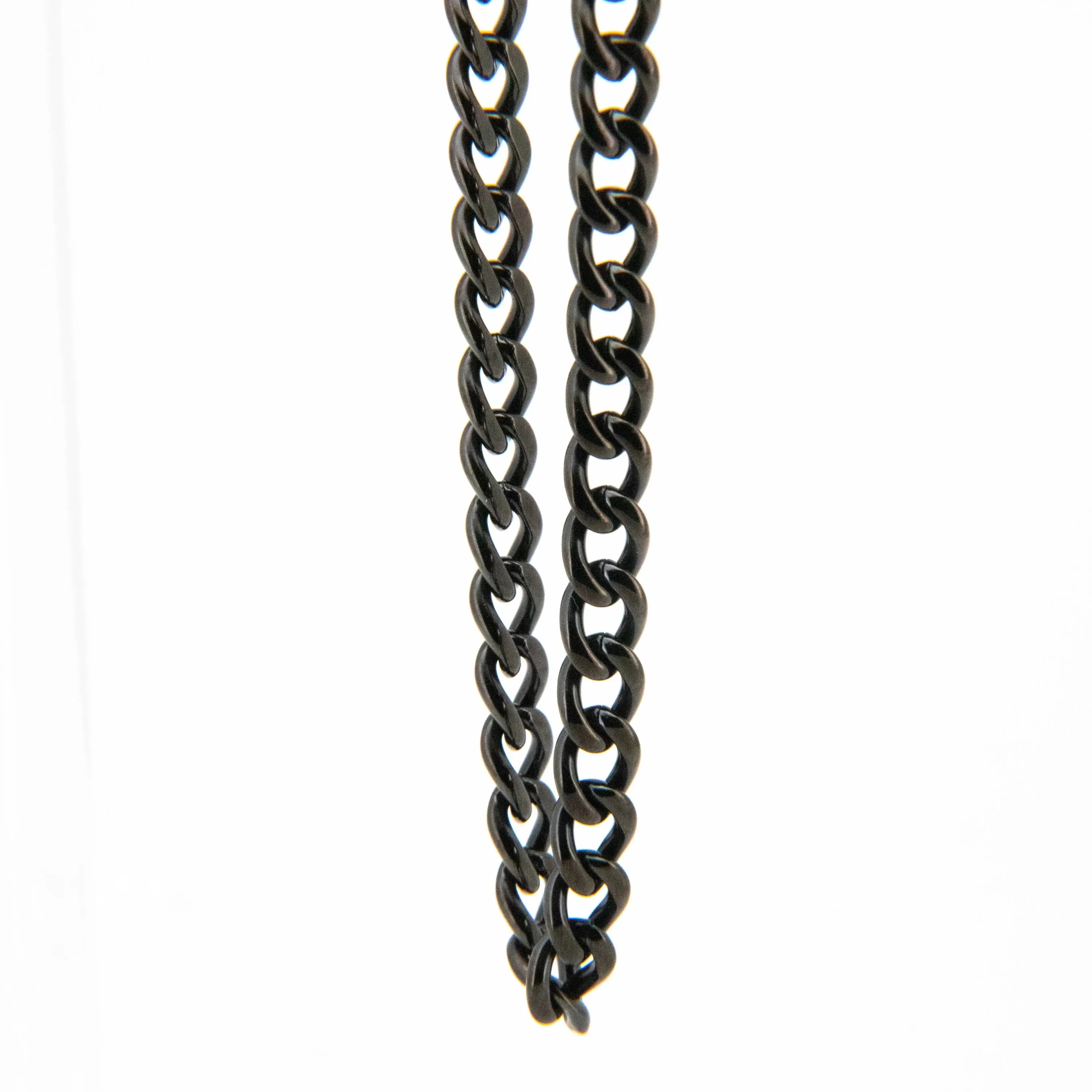 Constantino Black Cuban Chain Bracelet