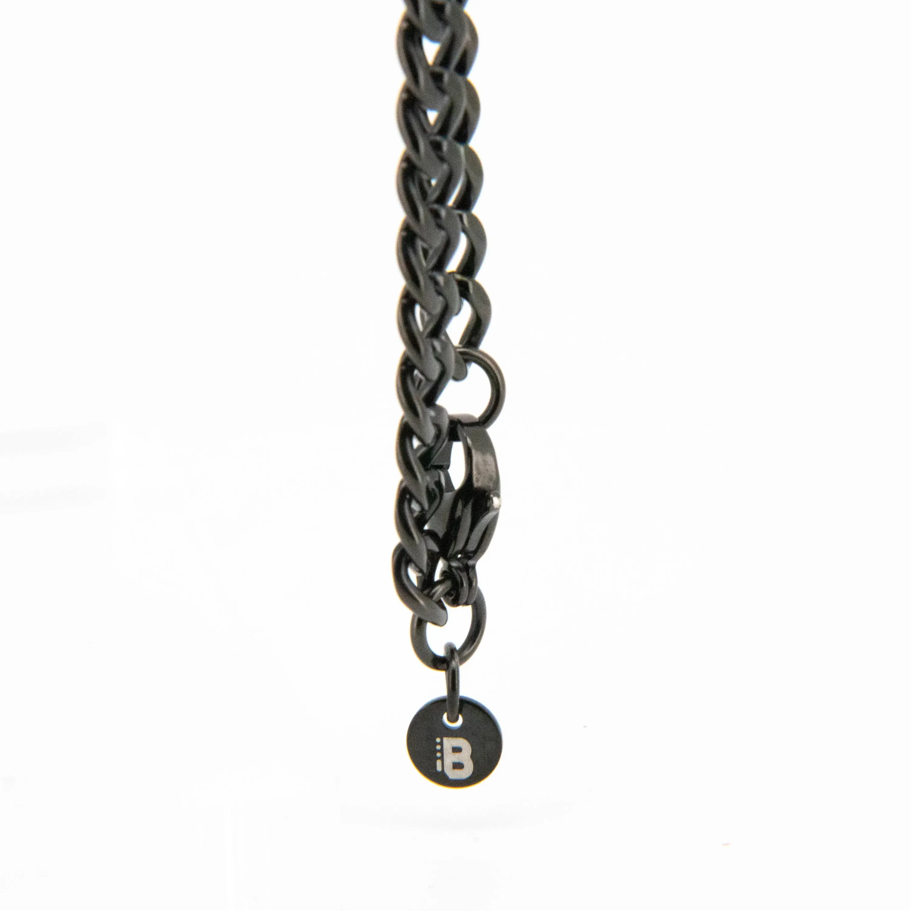 Constantino Black Cuban Chain Bracelet