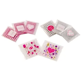 DIY Stick On Crystals 8 Pack Set