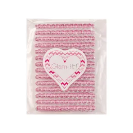 DIY Stick On Small Crystals – PINK (3mm)