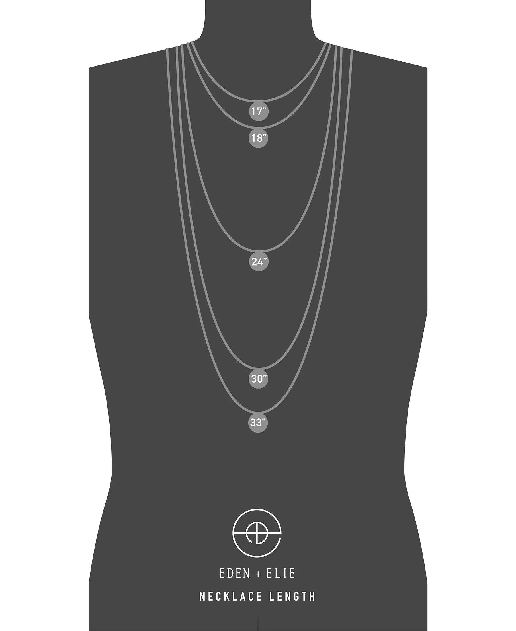EDEN   ELIE Horizon Horizontal bar necklace - dusk purple