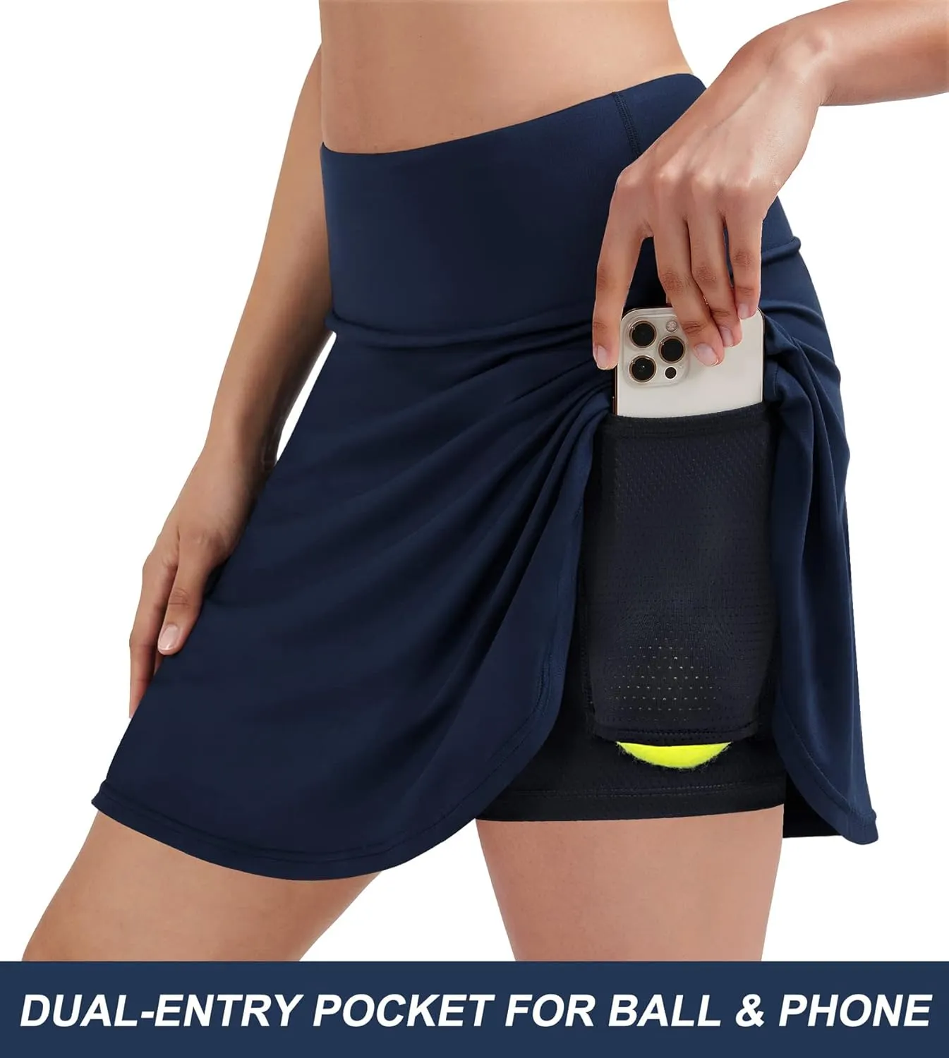 Ewedoos Tennis Skirt Womens Skorts with Pockets Shorts Tennis Skirts for Women Athletic Golf Running Pickleball