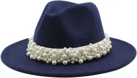 Fashion Berets For Mens Womens Wool Fedora Panama Hats Newsboy Captain Cap Wide Flat Brim Ladies Party Gentleman Hat