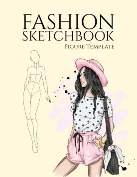 Fashion Sketchbook Figure Template: 250 Croquis Templates for Female Figures (Thin Lines, 10 Poses & 10 Mirror Poses) Paperback – April 1, 2023
