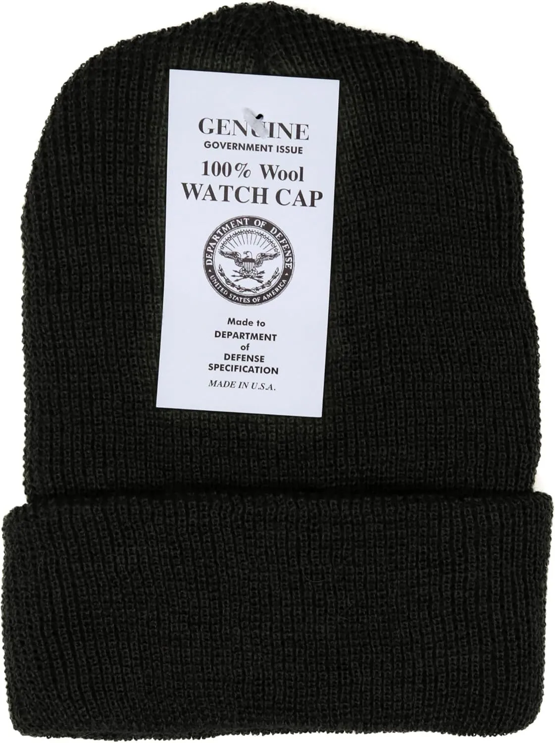 Genuine GI 100% Wool Military Watch Cap