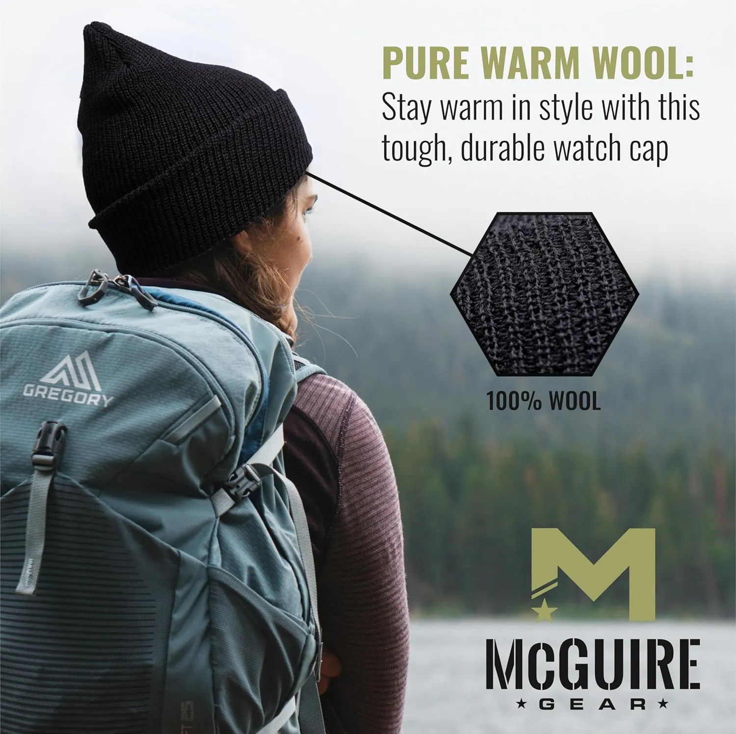 Genuine GI 100% Wool Military Watch Cap