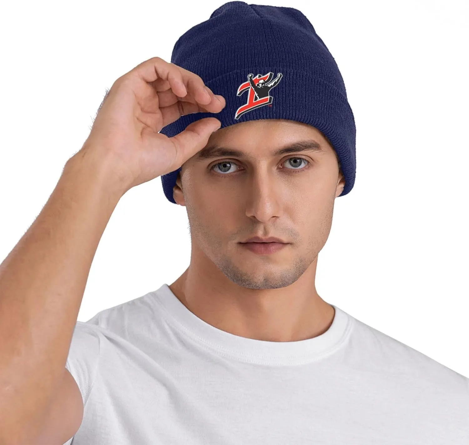Kannapolis Intimidators Beanie Hat for Men and Women Winter Warm Hats Knit Slouchy Thick Skull Cap