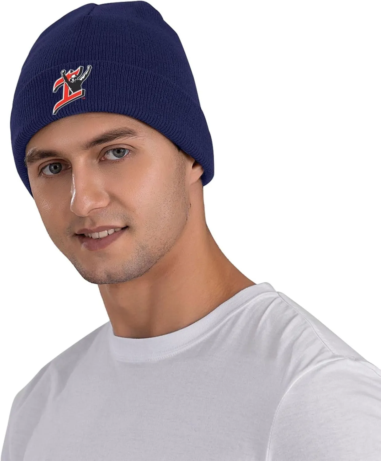 Kannapolis Intimidators Beanie Hat for Men and Women Winter Warm Hats Knit Slouchy Thick Skull Cap
