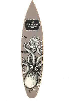 Kraken Black Spice Rum 4' (Foot) Surfboard -Indoor Use Only
