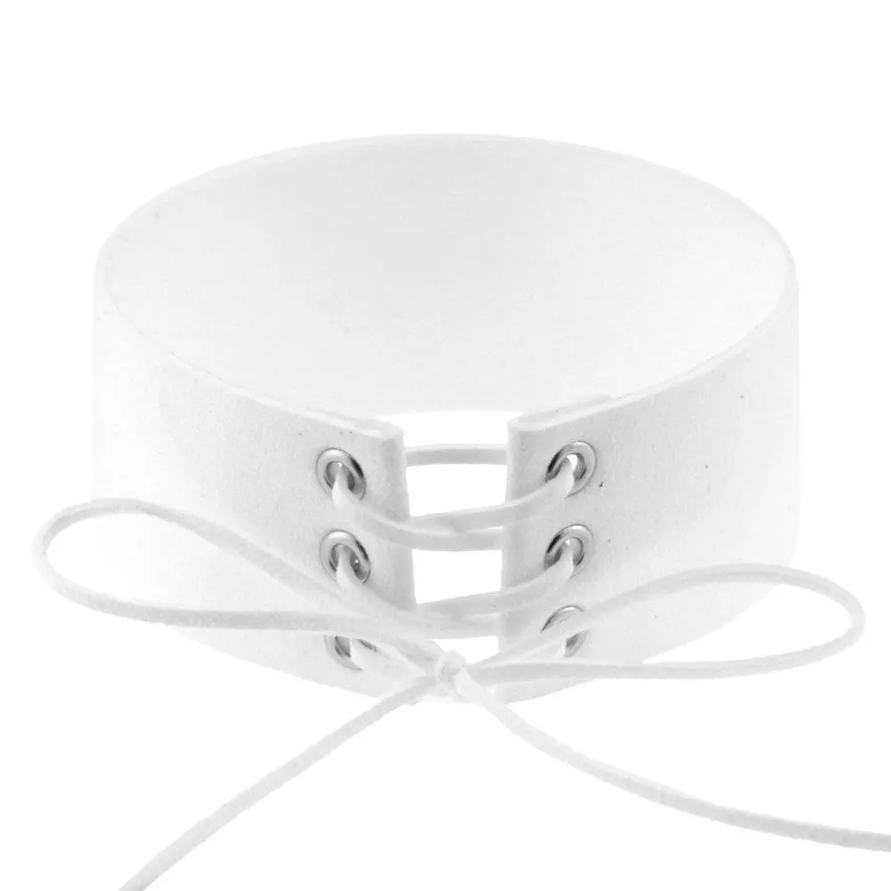 Lace Up Choker