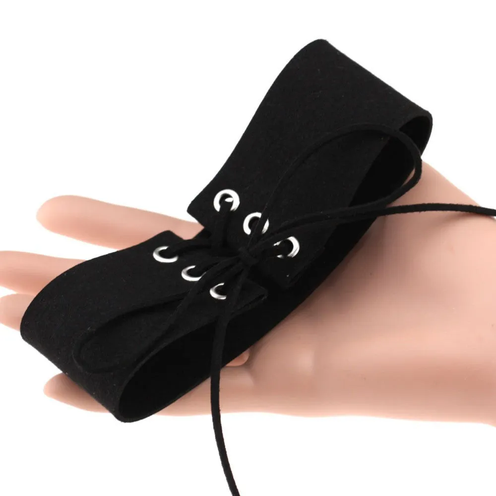 Lace Up Choker