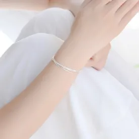 Ladies Fashion Personality Simple Silver Jewelry