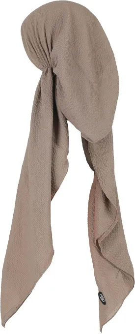 Madison Headwear Pretied Head Scarves for Women Featuring Lightweight Crimped Material and Attractive