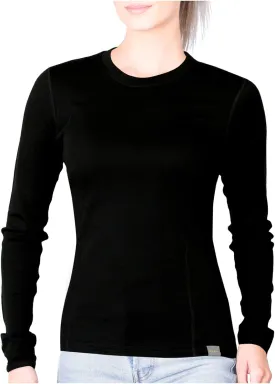 MERIWOOL Womens Base Layer 100% Merino Wool Midweight Long Sleeve Thermal Shirt