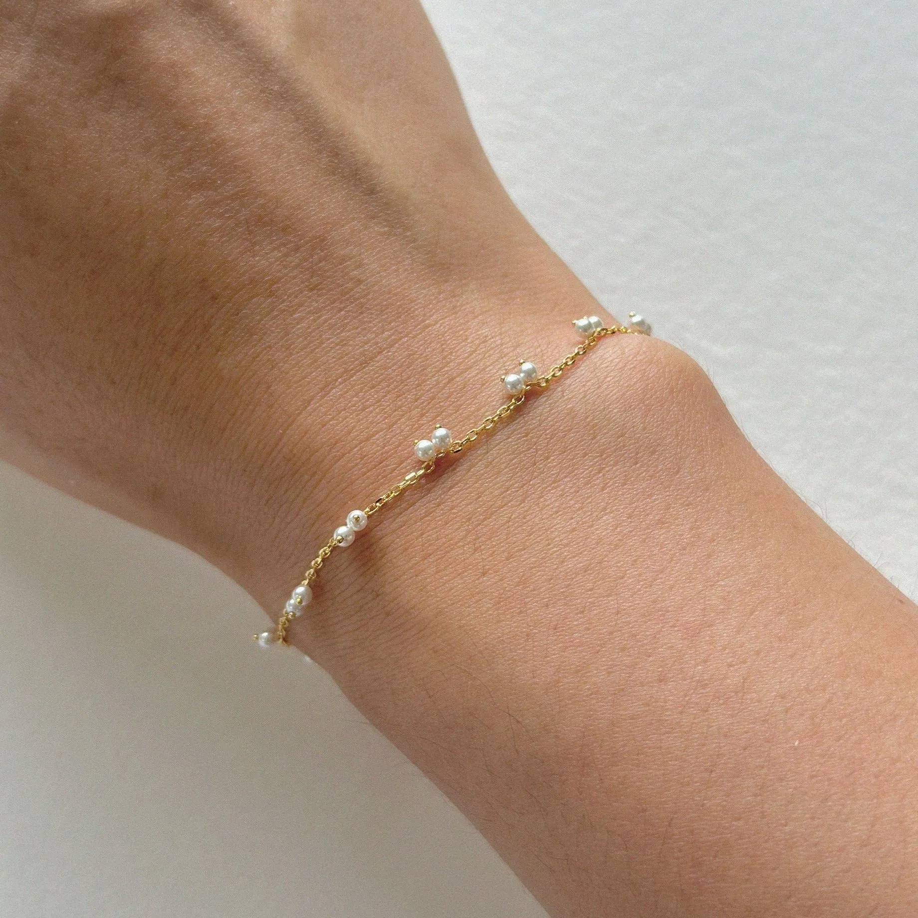 Mia's Petite Pearl Bracelet