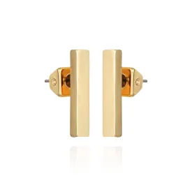 Rectangle Bar Stud Earrings