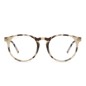SAWYER - CREAM TORTOISE   BLUE LIGHT TECHNOLOGY GLASSES