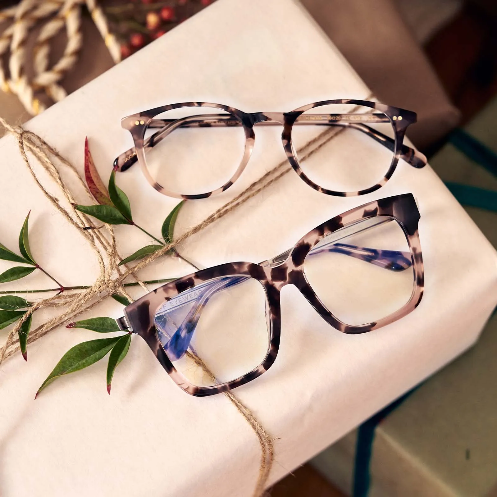 SAWYER - CREAM TORTOISE   BLUE LIGHT TECHNOLOGY GLASSES