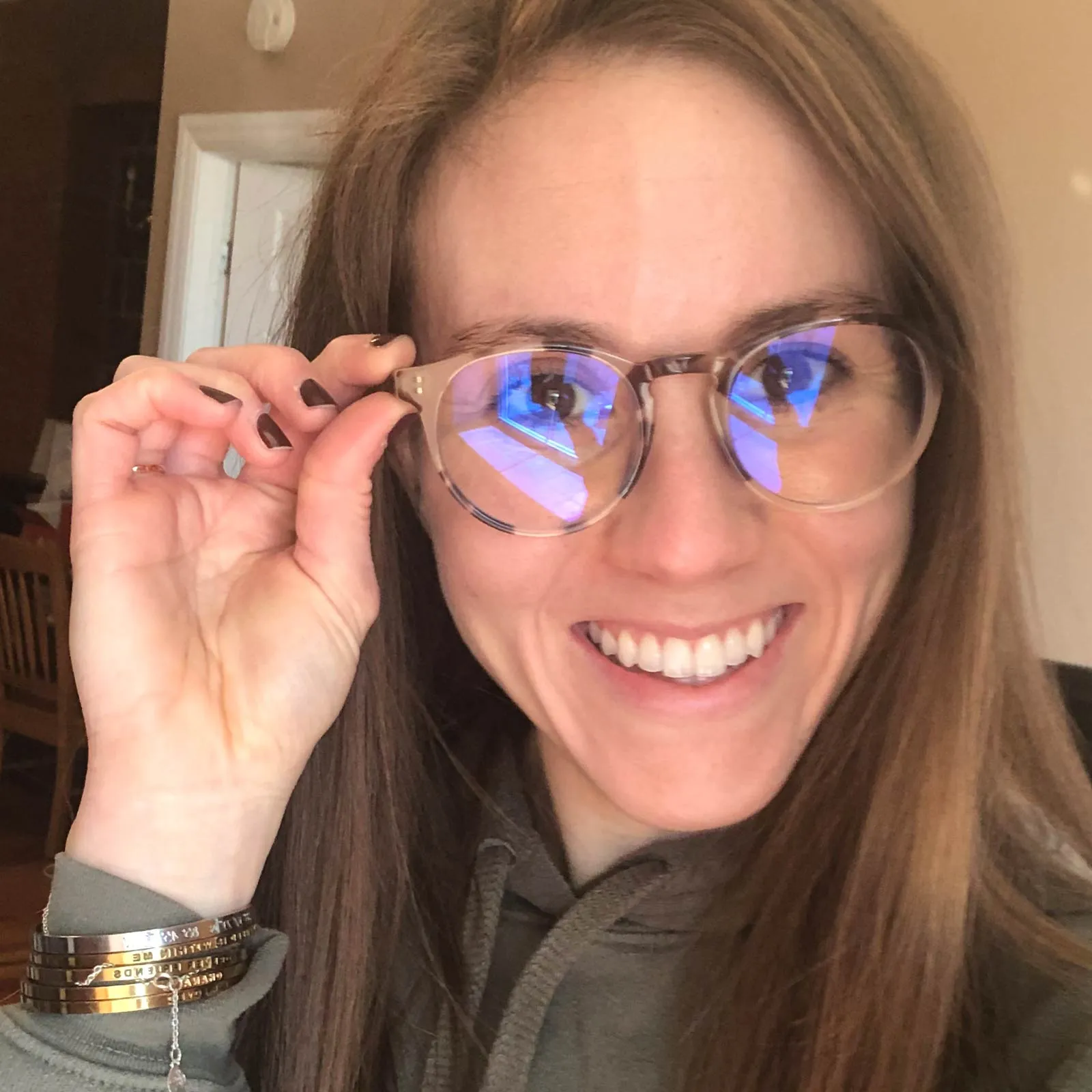 SAWYER - CREAM TORTOISE   BLUE LIGHT TECHNOLOGY GLASSES