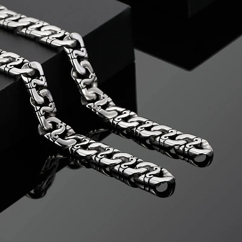 Simple Stainless Steel Chain Necklace
