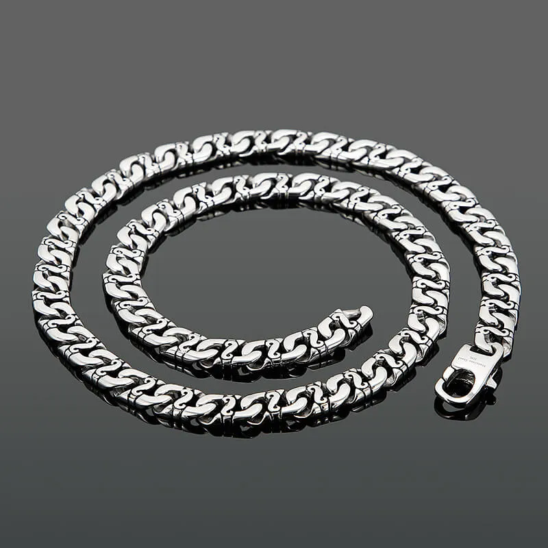Simple Stainless Steel Chain Necklace