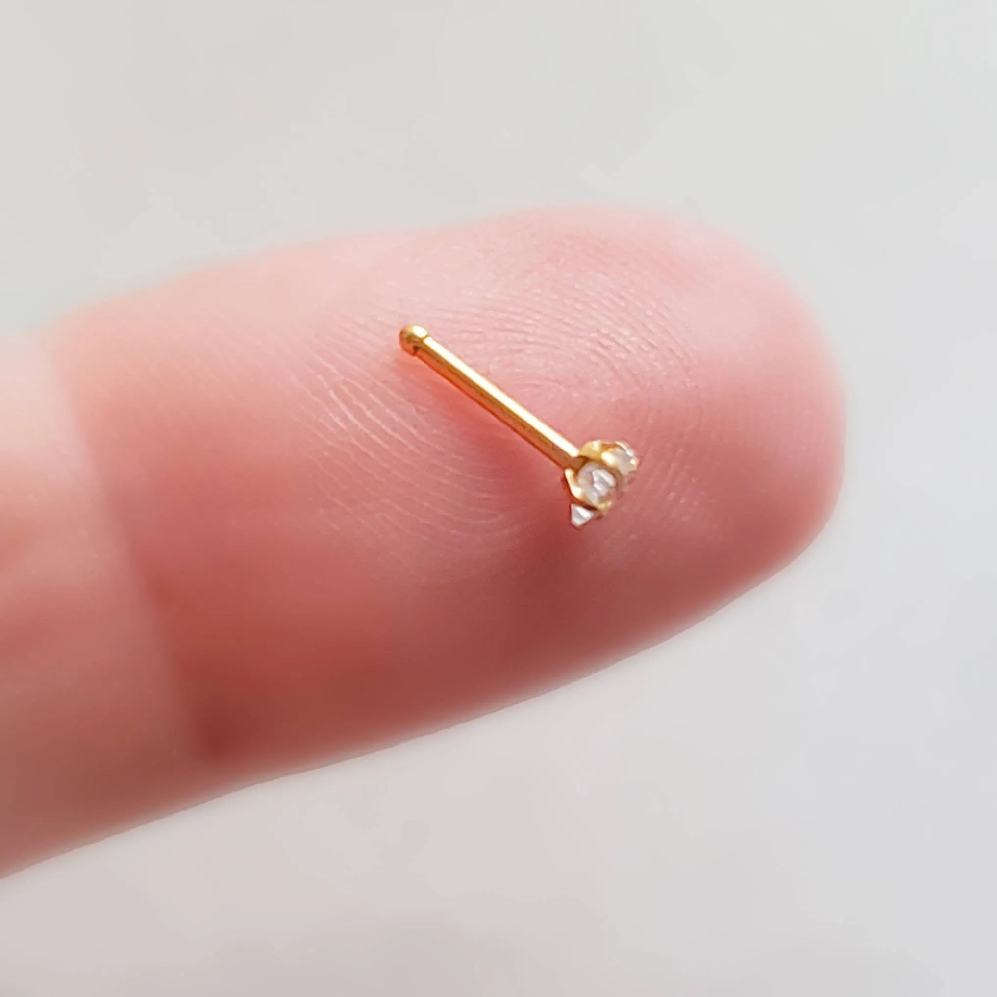 Star CZ Nose Bone