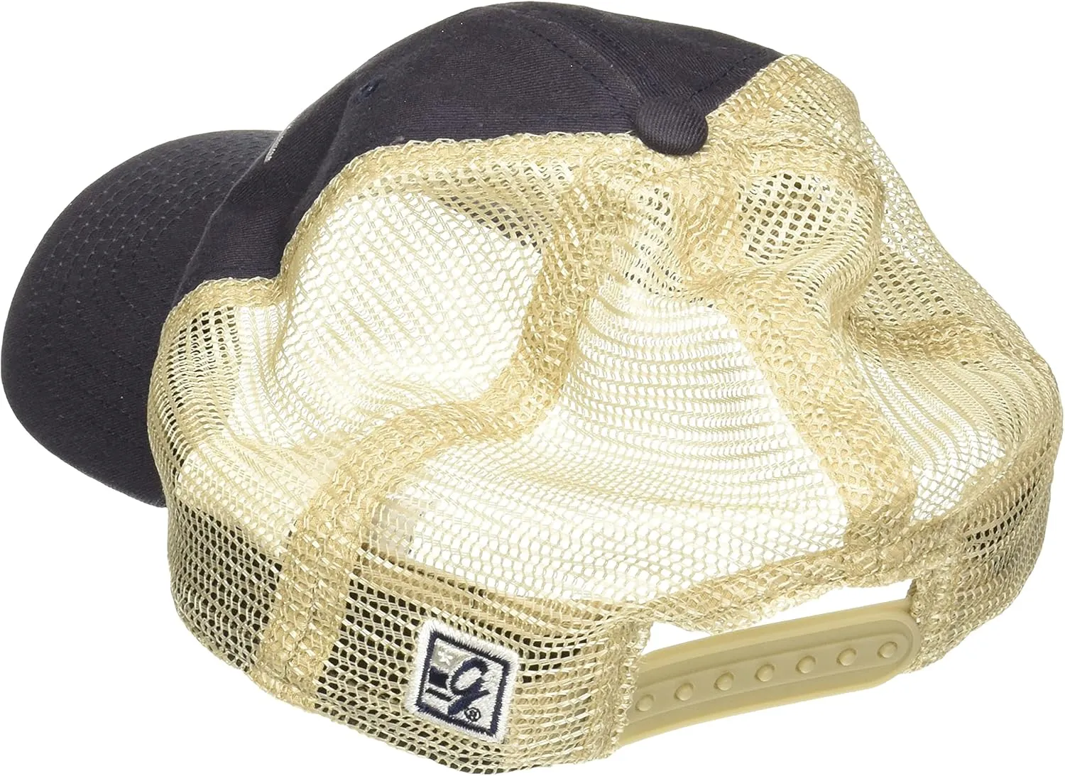 The Game Iowa Hawkeyes Adult Relaxed Khaki Meshback Snapback - Team Color