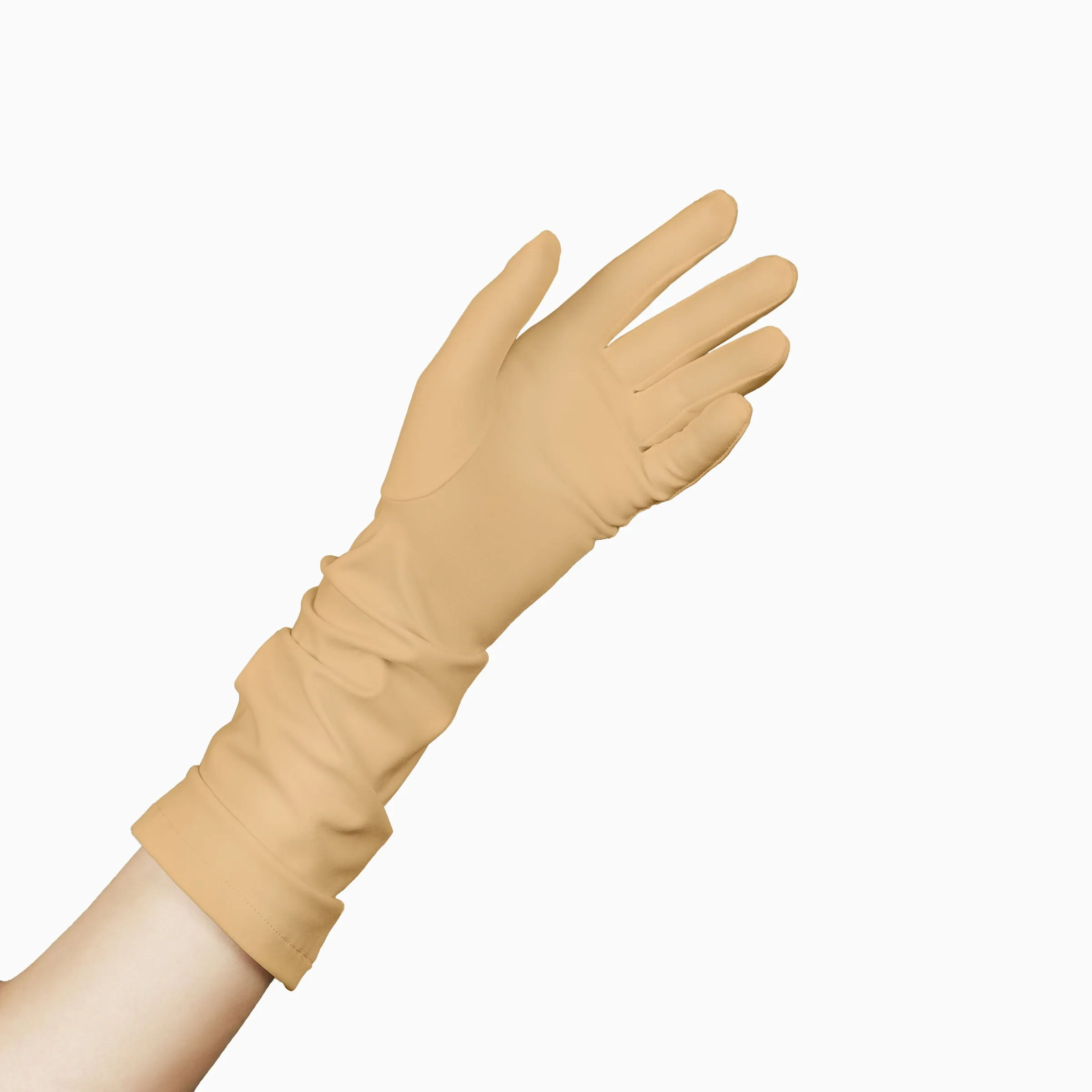 THE JILL - Beige Mid Length Glove