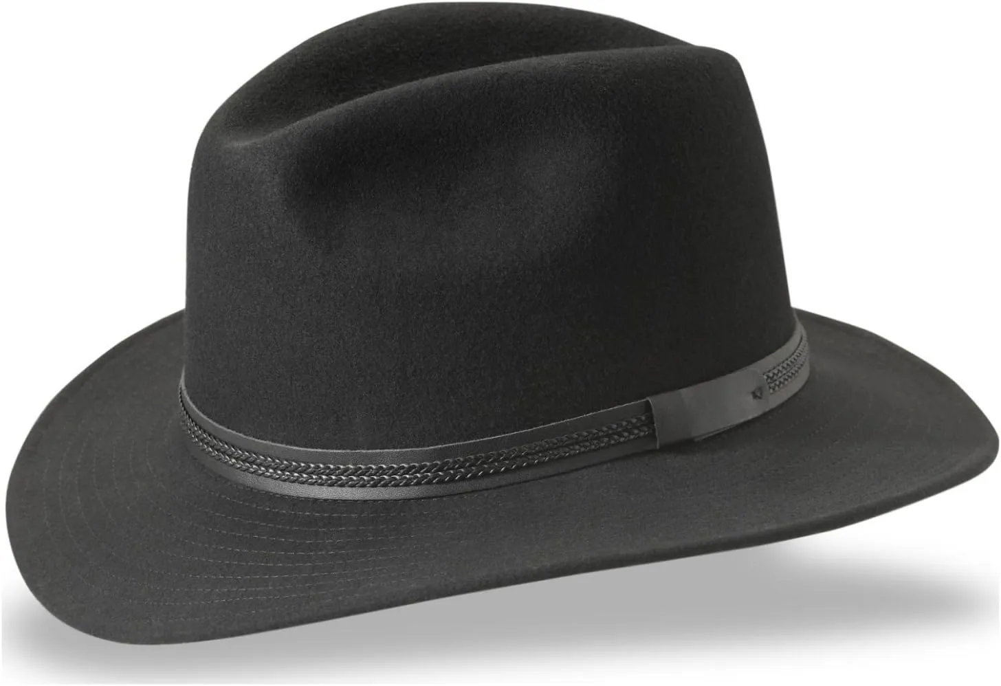 Tilley TWF1 Montana Wool Fedora Hat (Brown, 7 7/8)