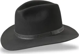 Tilley TWF1 Montana Wool Fedora Hat (Brown, 7 7/8)