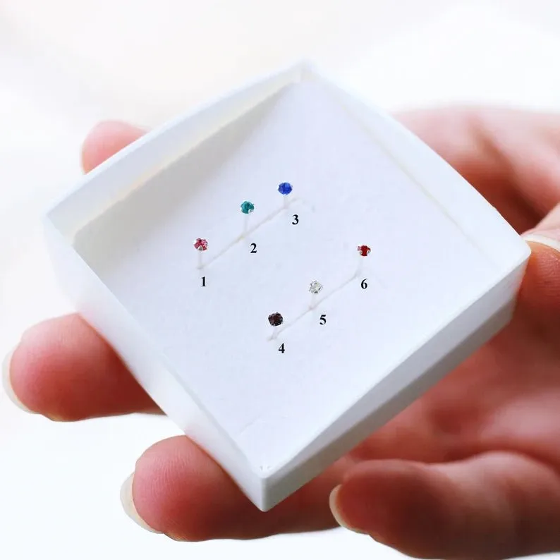 Tiny 1mm Nose Stud