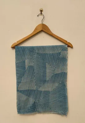 Whispering Snowfall Silk Wool Stole