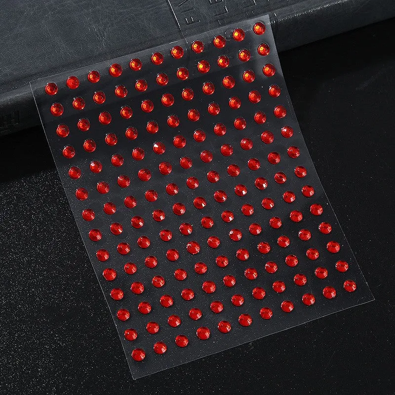 Wholesale Acrylic Stage Performance Face Stickers Drill Eye Crystal Stickers JDC-EY-YChi001