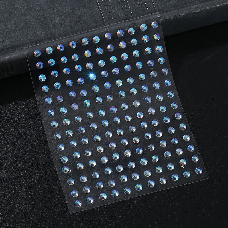 Wholesale Acrylic Stage Performance Face Stickers Drill Eye Crystal Stickers JDC-EY-YChi001
