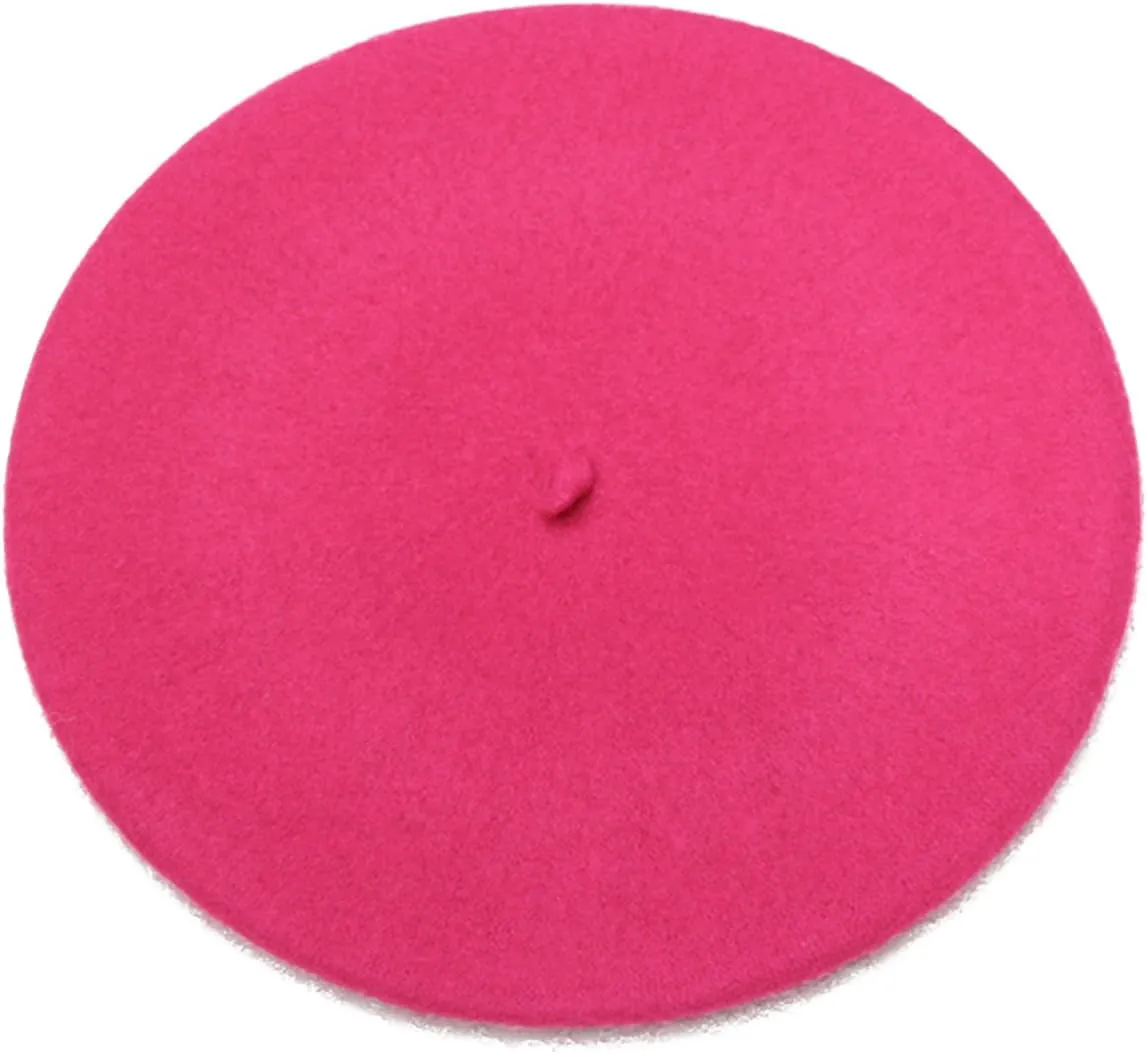 Women's Beret Hats  Chic French Berets for Women, Premium Wool Beret  A Classic Wardrobe Addition for Stylish Women