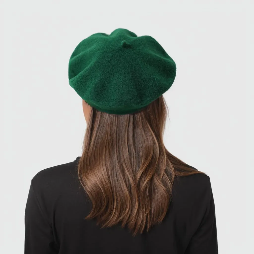 Women's Beret Hats  Chic French Berets for Women, Premium Wool Beret  A Classic Wardrobe Addition for Stylish Women