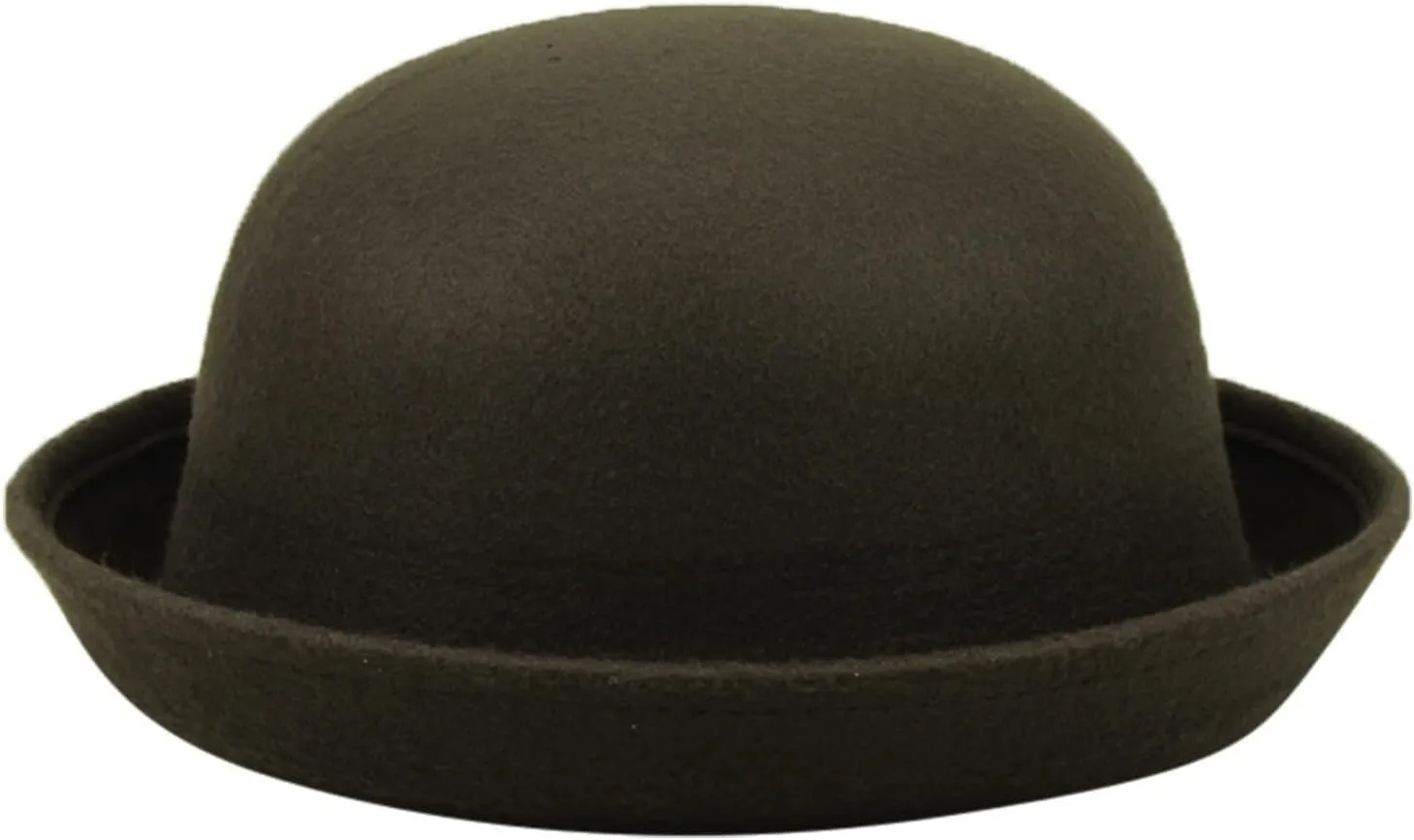 Womens Roll-up Brim Fedora Hat Elegant Adults Solid Hat Panama Bowler Bucket Hat Mens Summer hat for Unisex