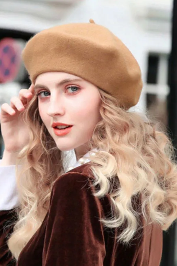 Wool Beret Hat