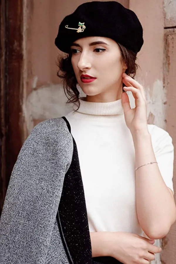 Wool Beret Hat