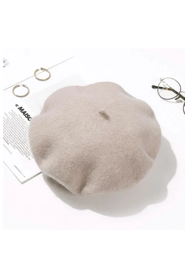 Wool Beret Hat